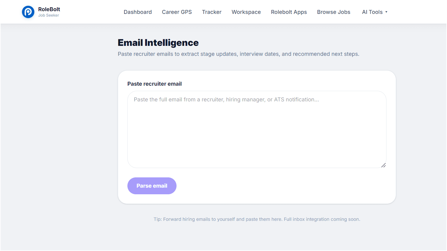 Email Intelligence